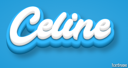 Celine Text Effect