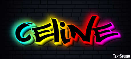 Celine Text Effect
