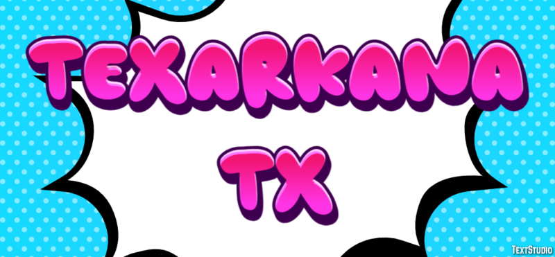 Texarkana TX Tekst Effect