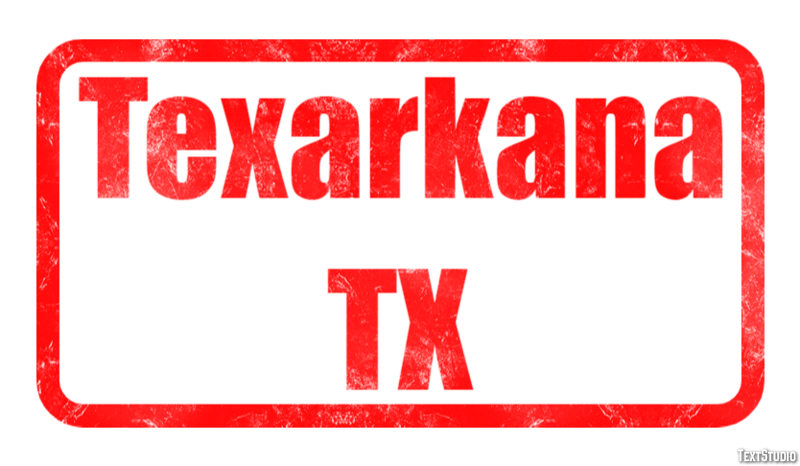 Texarkana TX Texteffekt