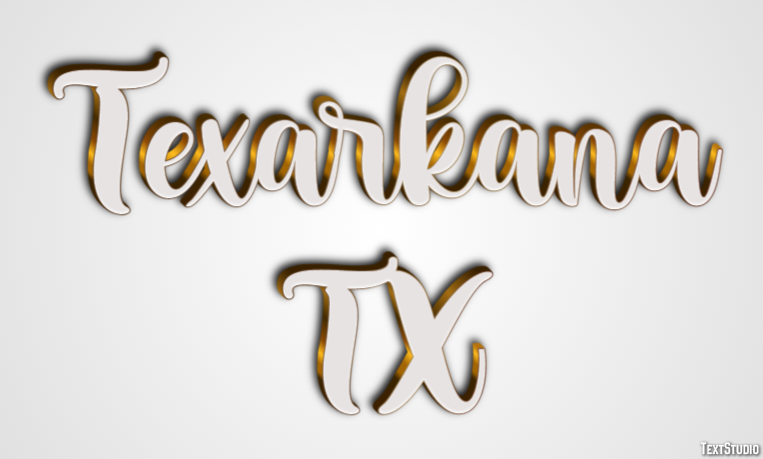 Texarkana TX Tekst Effect