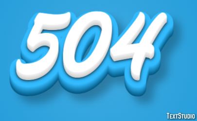 504 Effet de Texte