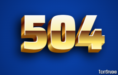 504 Effet de Texte