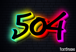 504 Effet de Texte