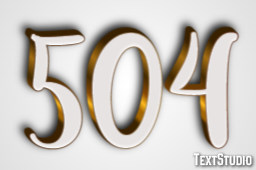 504 Effet de Texte