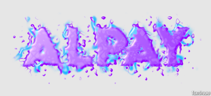 Alpay Efecto de texto