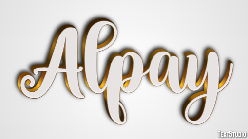Alpay Efecto de texto