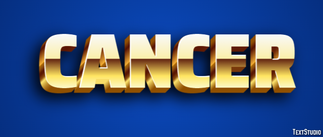 Cancer Text Effect
