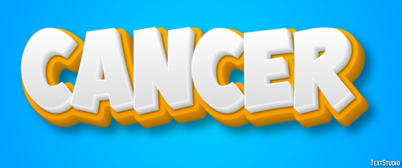 Cancer Text Effect