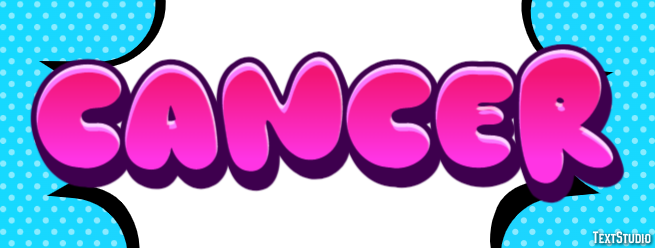 Cancer Text Effect