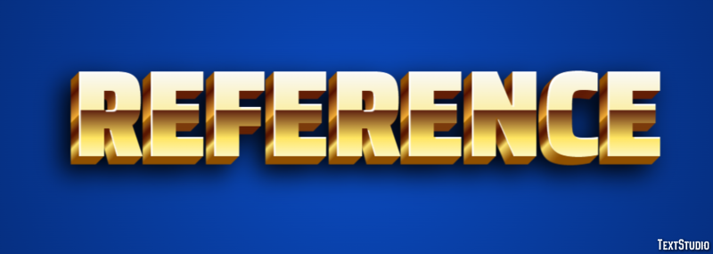 Reference Text Effect