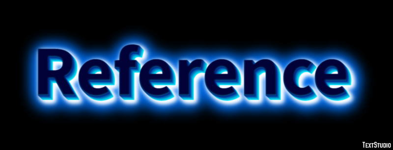Reference Text Effect