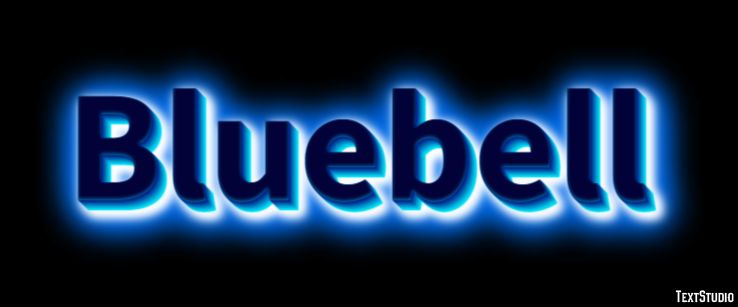 Bluebell Text Effect