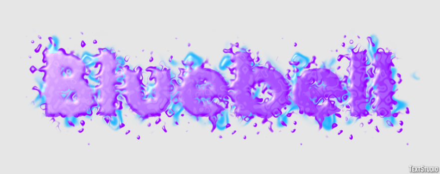 Bluebell Text effect