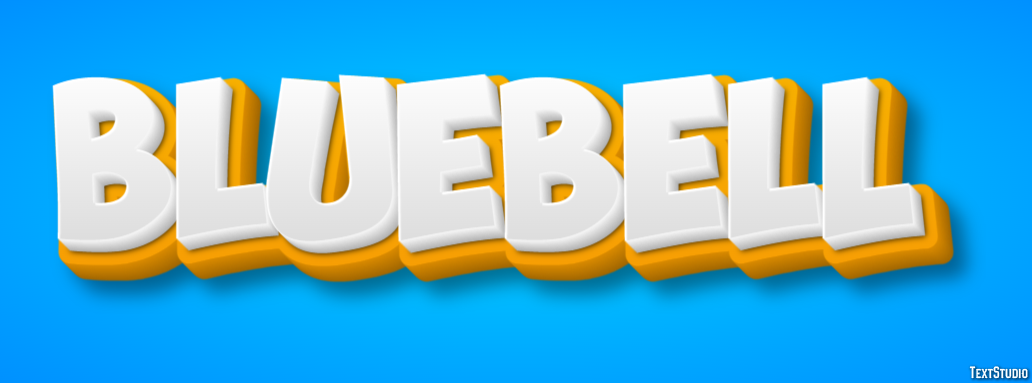 Bluebell Text Effect