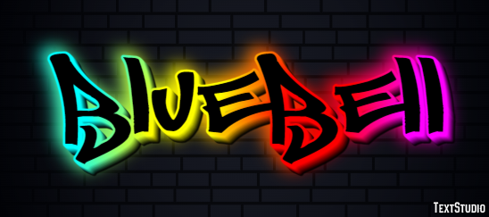 Bluebell Text effect