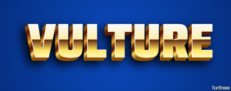 Vulture Text Effect