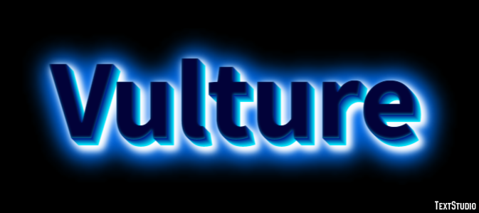 Vulture Text Effect