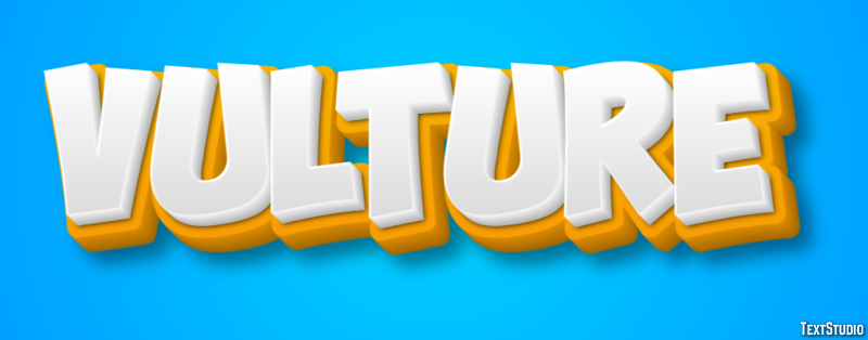 Vulture Text Effect