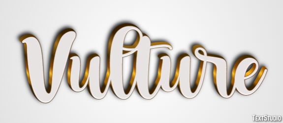 Vulture Text Effect