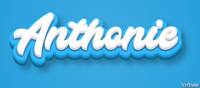 Anthonie Text Effect