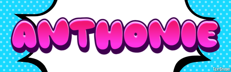 Anthonie Text effect