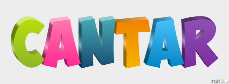 Cantar Text Effect