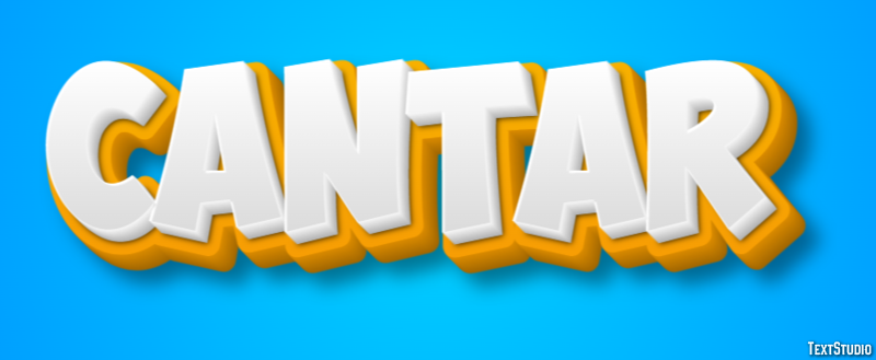 Cantar Texteffekt