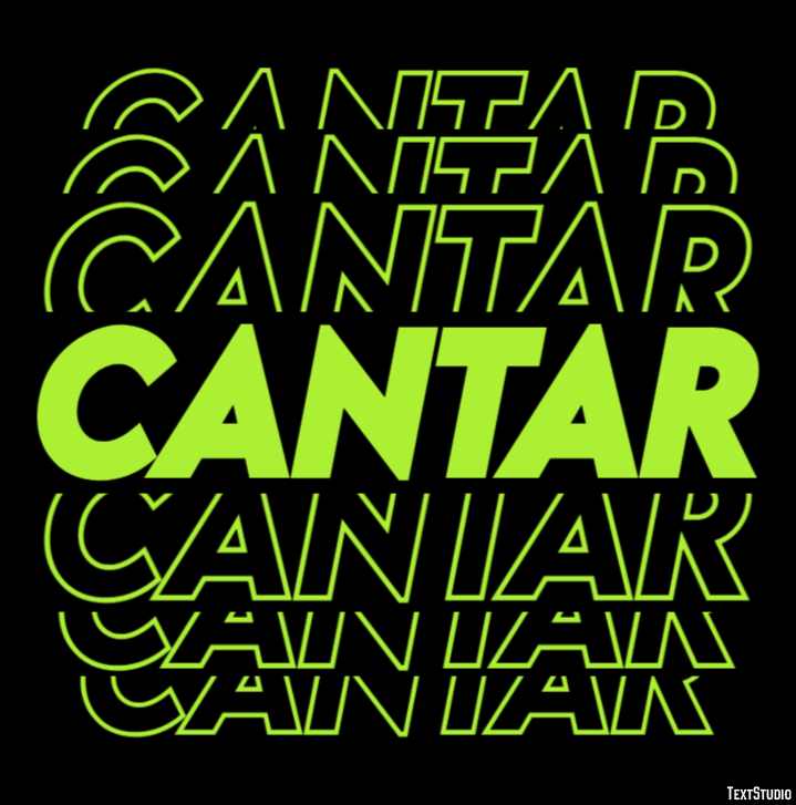 Cantar Texteffekt