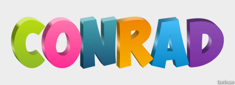 Conrad テキスト効果