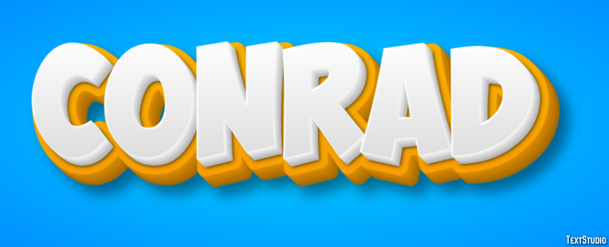 Conrad Text Effect
