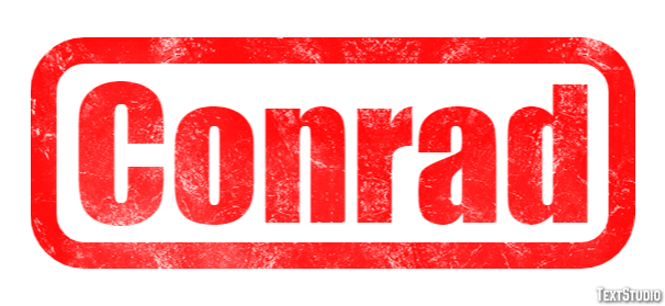 Conrad Text Effect
