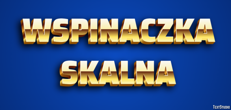 Wspinaczka skalna Efekt tekstowy