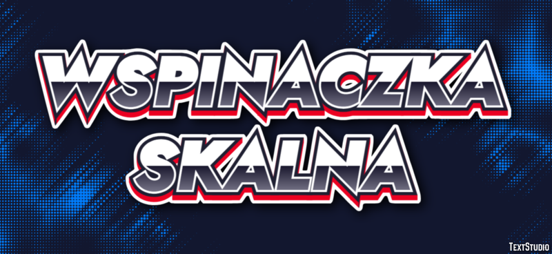 Wspinaczka skalna Efekt tekstowy