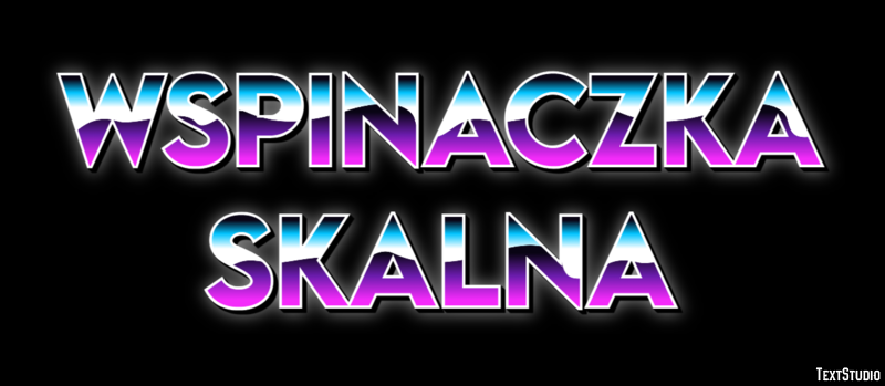 Wspinaczka skalna Efekt tekstowy