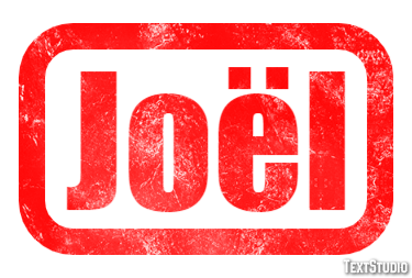 Joël Text Effect