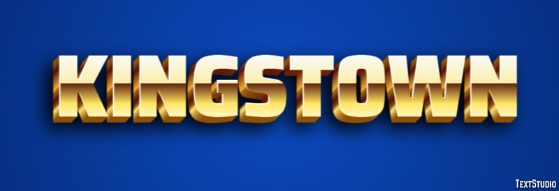 Kingstown Efekt tekstowy