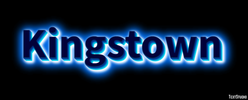 Kingstown Efekt tekstowy