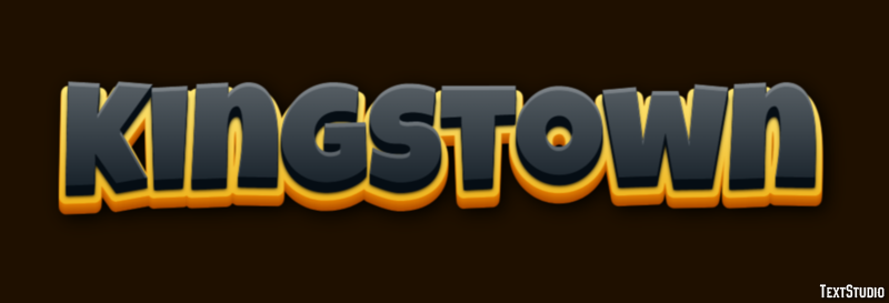Kingstown Efecto de Texto