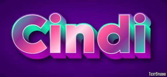 Cindi Text Effect