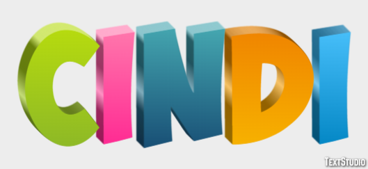 Cindi Text Effect
