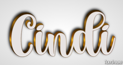 Cindi Text effect