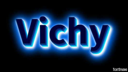 Vichy Efeito de texto