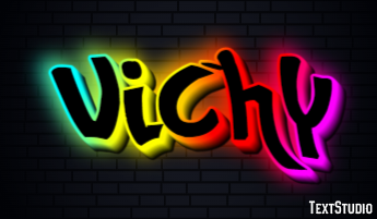 Vichy Effet de Texte