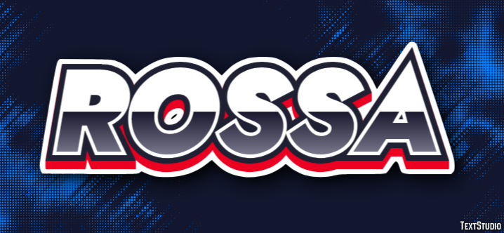 Rossa Effetto testo