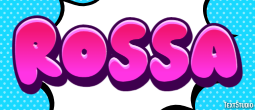 Rossa Effetto testo