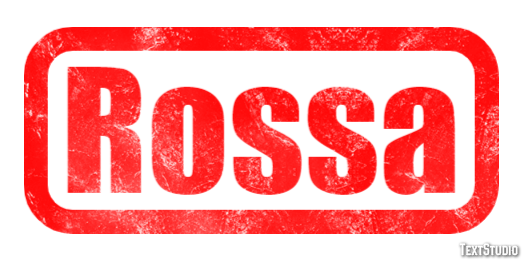 Rossa Effetto testo