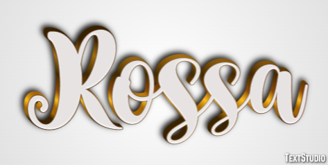 Rossa Effetto testo