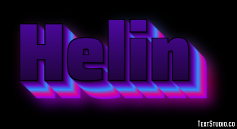 Helin Efecto de Texto