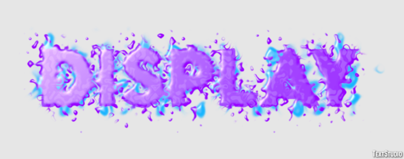 Display Text Effect